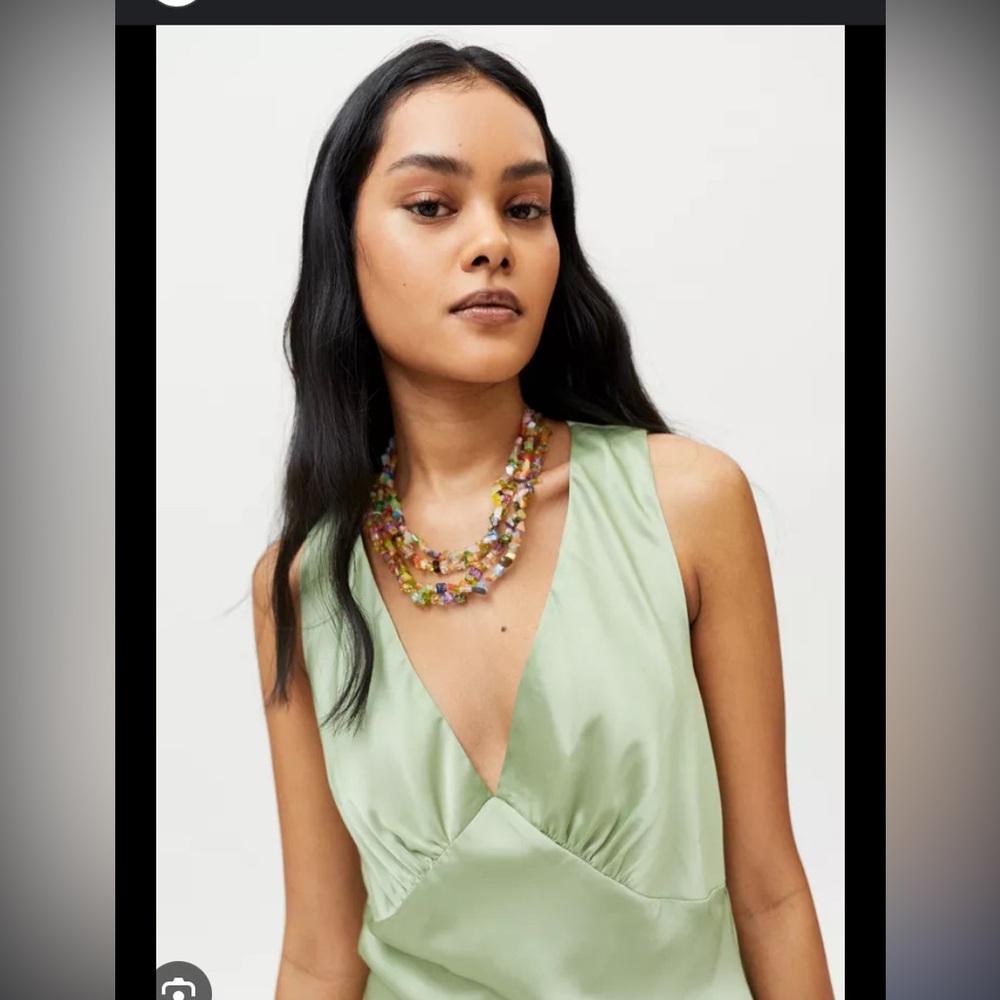 The Hailey Mini dress - Lioness - Light Green